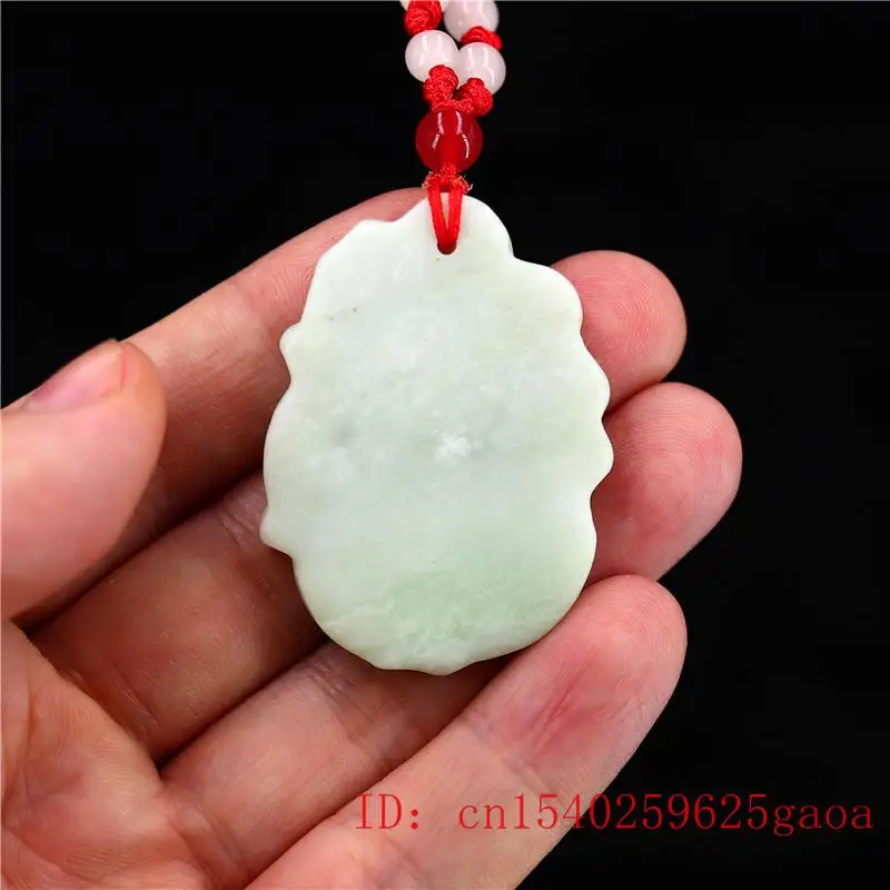

Jade Phoenix Pendant Necklace Natural Women Amulet Chinese Accessories Fashion for Charm Jewelry Carved Gifts