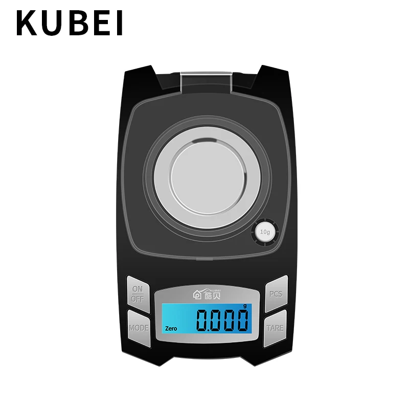 KUBEI точные электронные весы 0,001 г Высокая точность ювелирной шкалы золотые ювелирные изделия Взвешивание инструмент электронные цифровые весы