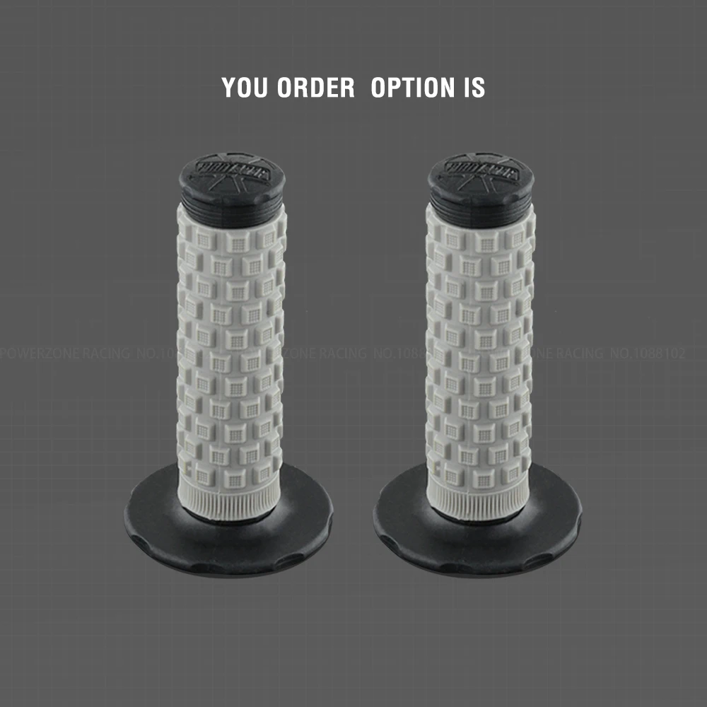 Gray MX gel like для 7/" Руль светло-голубой mx Подушка ручки для мотоцикла supermoto питбайк dirt pit bike - Цвет: Gray