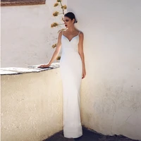 verngo simple evening dress elegant gown v neck long dresses 2019 fashion prom party dress robe de soiree longue