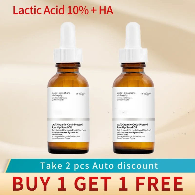 

Original Lactic Acid 10% + HA Facial Essence Exfoliating And Evening Skin Moisturizing Treatment Essence Pores Anti-Aging