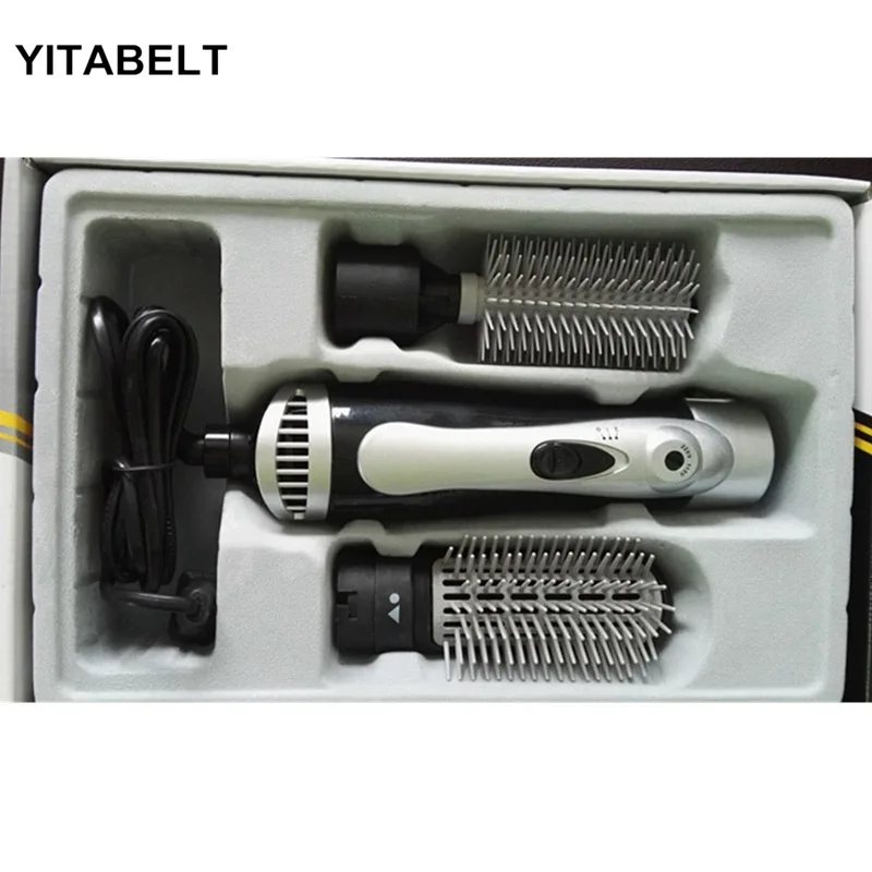 

Portable Multi-Function Curly Hair Dryer 2-in-1 High-Power Comb Hot Brush Hair Straightener Comb Hot Air Curling Dryer Comb