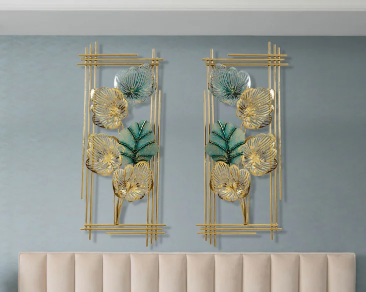 

Wrought Iron Wall Decoration Living Room Background Modern European Pendant Wall Hanging Creative Decoracion Room Decor ED50BS