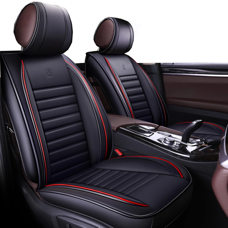 Чехлы для автокресел из искусственной кожи с полным покрытием для mercedes benz class c w202 t202 w203 t203 w204 w205