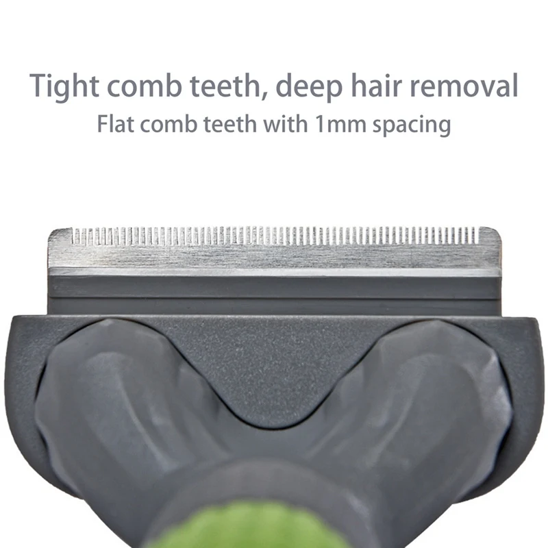 

Deshedding Tool Pet Grooming Brush For Small Medium Large Dogs Cats Horses With Short To Long Hair