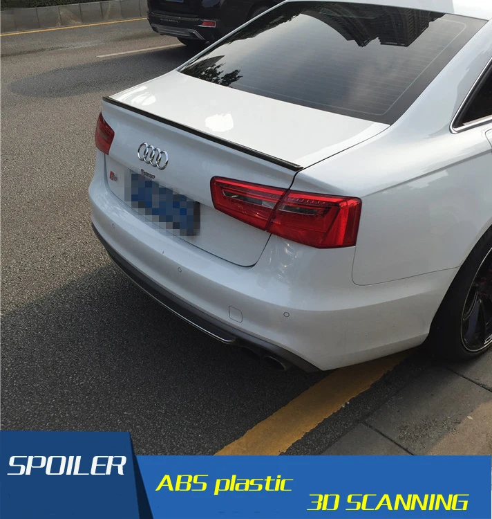 Спойлер для Audi A4 A4L высококачественный Автомобильный задний спойлер из