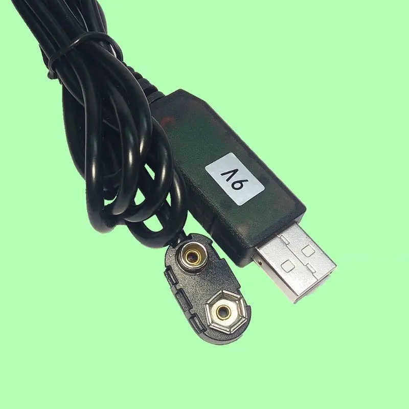 9 в батарея Eliminator USB кабель 5 повышающий до преобразователь напряжения вольт