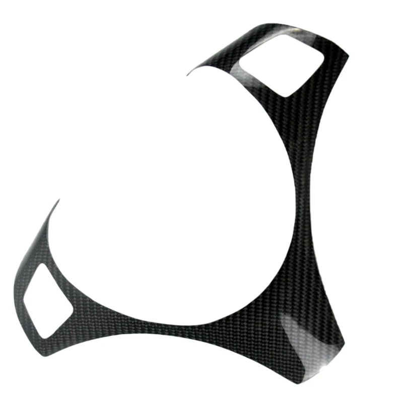 

Carbon Fiber Style Steering Wheel Decoration Cover Trim Frame Sticker for BMW 3 Series E90 E92 E93 2005-2012