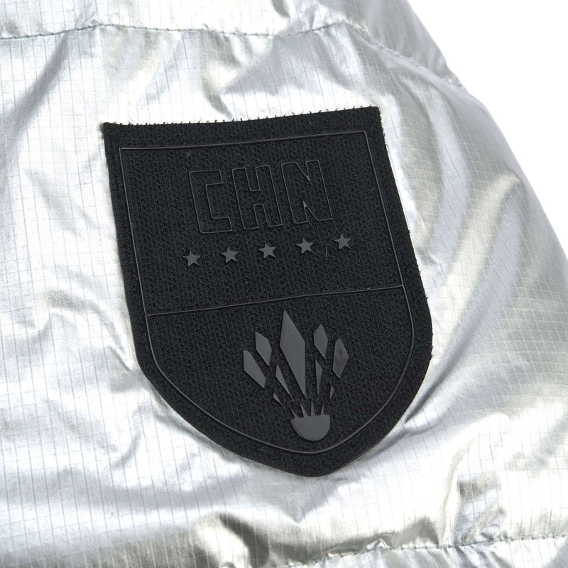 Мужской длинный пуховик для бадминтона Li-Ning зимняя теплая спортивная куртка с