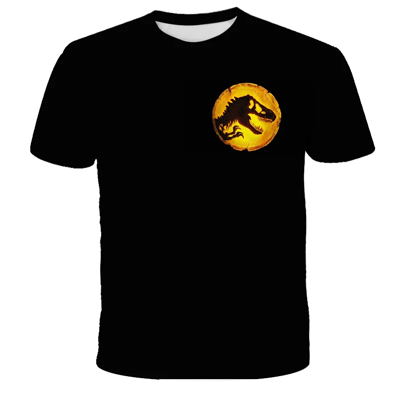 

Hot Jurassic Park T Shirt kids 3D Printed T-shirt Casual Funny Tops Jurassic World Tees Children Boy Girl Cool anime t-shirt