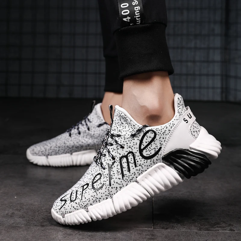 2019 мужские кроссовки мужская повседневная обувь прогулочная Уличная на плоской