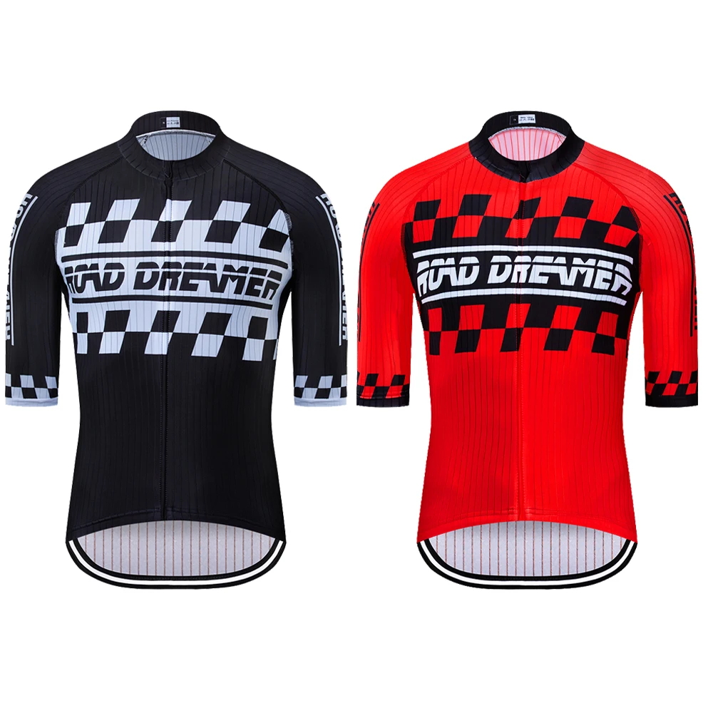 Футболка мужская с коротким рукавом майка из лайкры Джерси для езды на