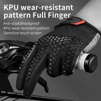 coolchange cycling gloves gel pads touch screen bicycle gloves men women full finger ciclismo guantes breathable mtb bike gloves