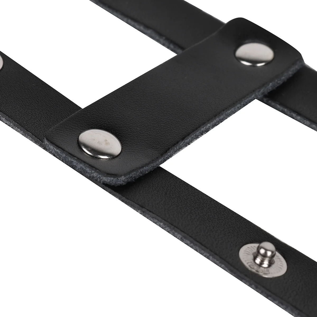 Мужской Регулируемый фаллоимитатор для взрослых из натуральной кожи кольцо