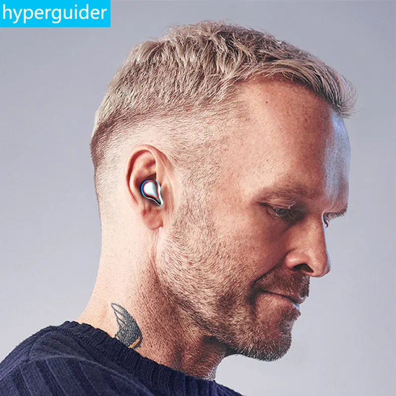Наушники hyperguide TWS с низкой задержкой беспроводная гарнитура для игр Bluetooth 5 0