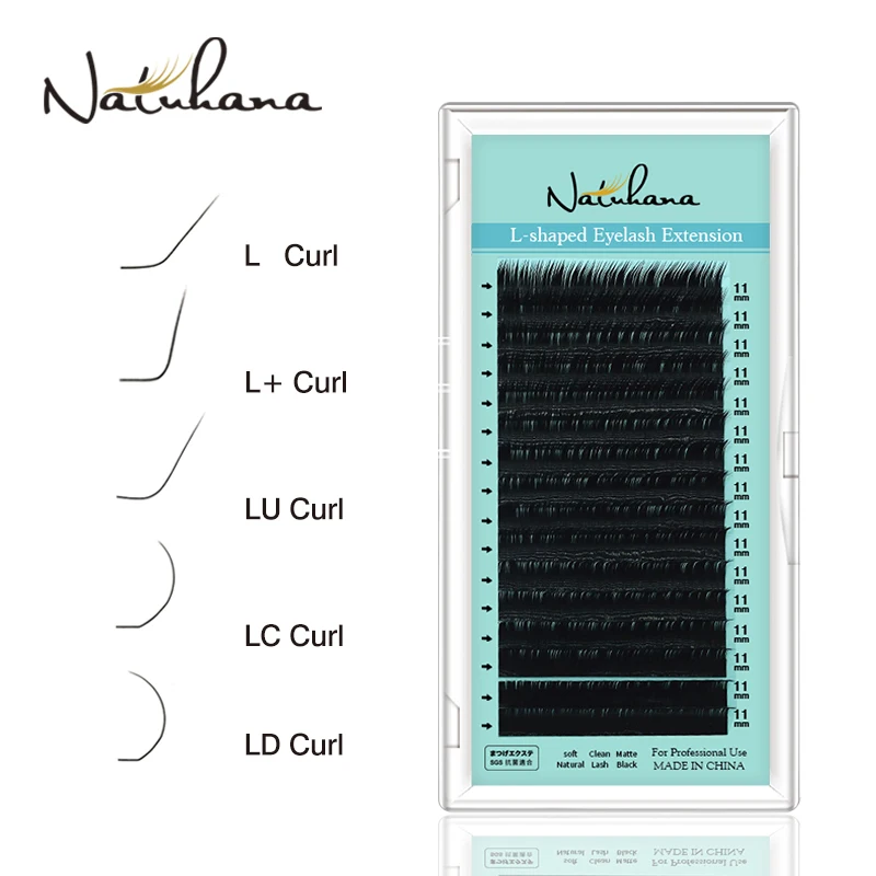 Натуральные L/L +/LC/LD/LU/M норковые ресницы для наращивания