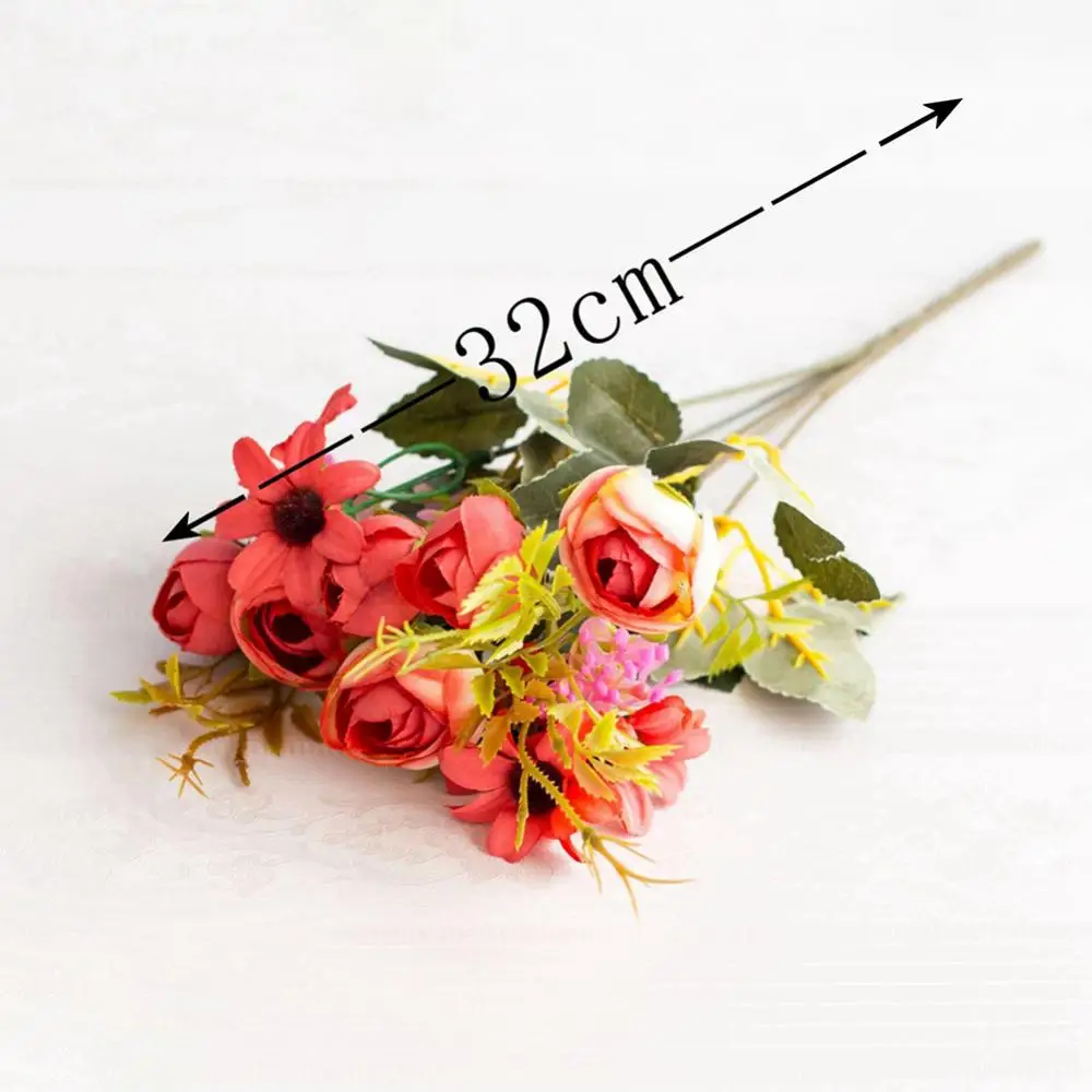 

1Pc Artificial Flower Photography Prop Wedding Party Home Office Floral Decor