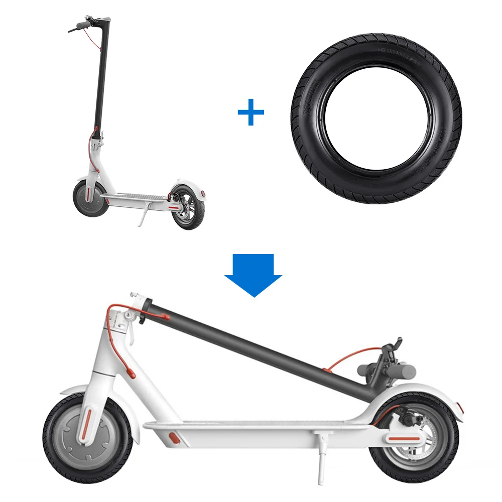 

For Xiaomi Mijia M365 Scooter Tire Skateboard Hollow Solid Tyres Shock Absorber Electric Scooter Rubber Tires For Xiaomi M365