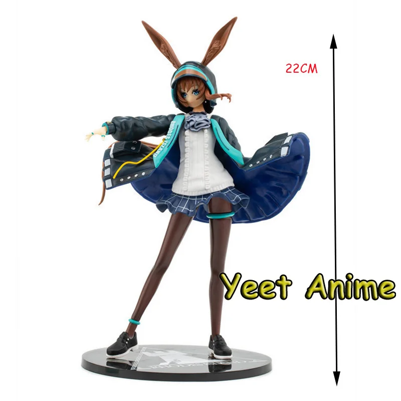 

22CM Anime Figure Arknights Exusiai Amiya PVC Action Figure Hoshiguma Cute Fun Aanime Fashion Nnovelty Toys Figurines Model T30