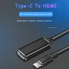 Адаптер USB C-совместимый, 4K, 30 Гц, кабель Type C для MacBook, Samsung S10, Huawei Mate P20 Pro, стандартный адаптер Type-C