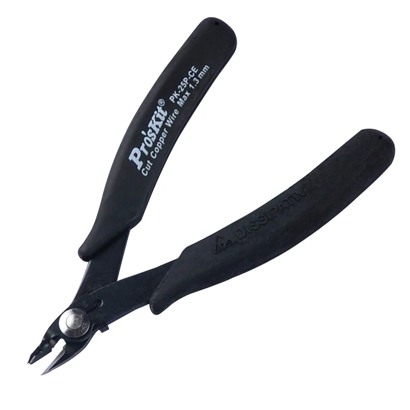 

1PK-25P-CE Anti-static Durable Wholesale Price Diagonal Beading Cable Wire Side Cutter Cutting Nippers Pliers Repair Tool