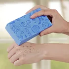 Детская губка для ванны, средство для удаления омертвевшей кожи, отшелушивающий массажер, Очищающая щетка для душа, мягкая и не вредная для кожи