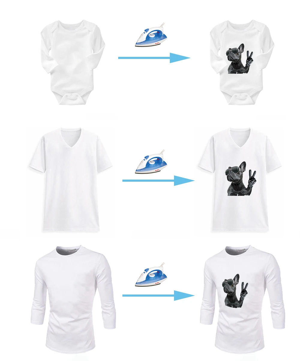 3 шт. футболка с кроликами и железом сделай сам украшение моющийся уровень