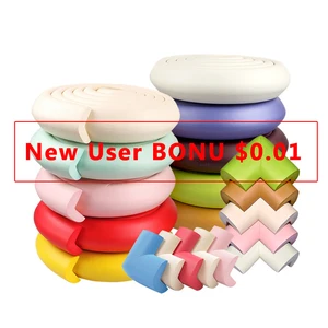 Защитная лента для детского стола, 2 м, Детская безопасность, стеклянная кромка, мебель, ужасное столкновение, угловой бампер из пеноматериала