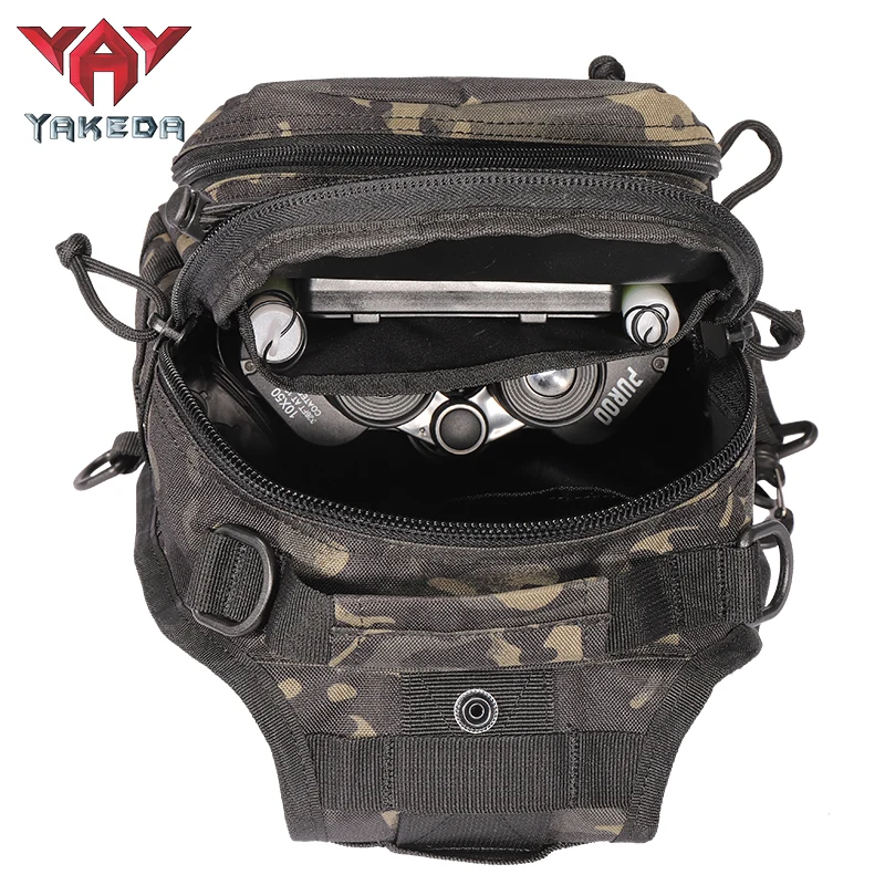 Yakeda 14 Colors Crossbody Shoulder Bag Outdoor Waterproof Cycling Sport Military Tactical Chest Bag For Men