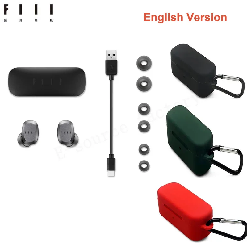 FIIL T1 LiteTWS Headset Sports Headphone Bluetooth EnglishType 5.2 32 Hours Battery Life Type-C Charge Earphone IPX7 Waterproof |