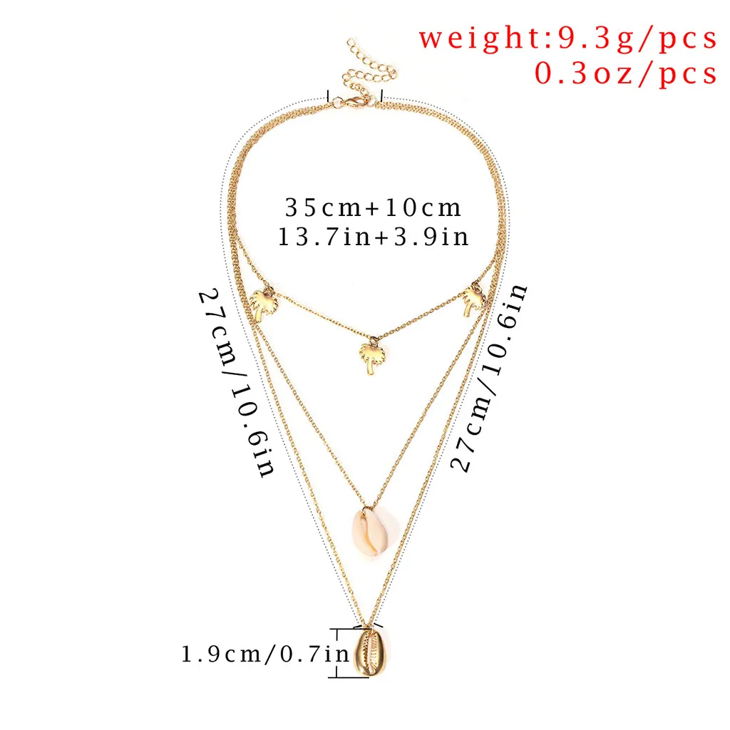 Богемное многослойное ожерелье s для женщин и девушек модное Золотое серебряное