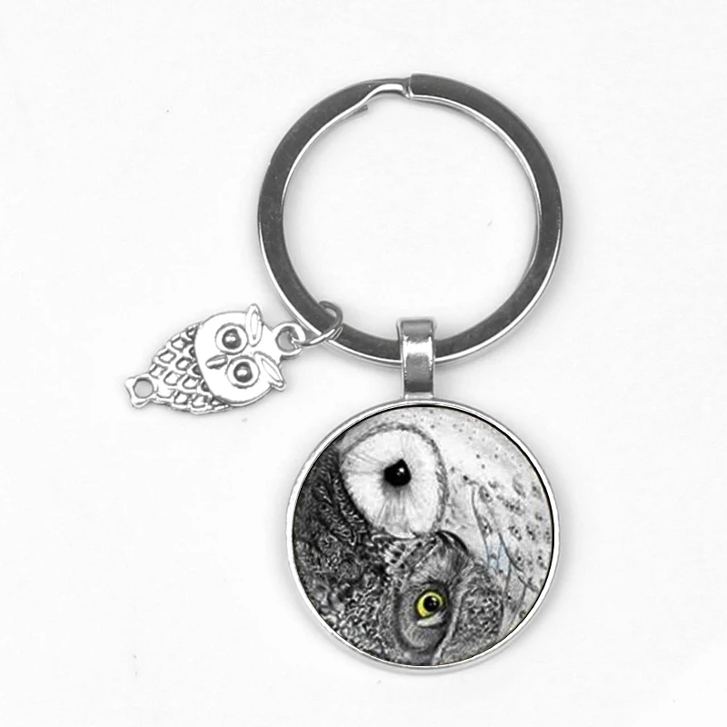 2020 New Cute Owl Pendant and Key Chain Men Women Keychain Car Fashion Gift YSK211 | Украшения и аксессуары
