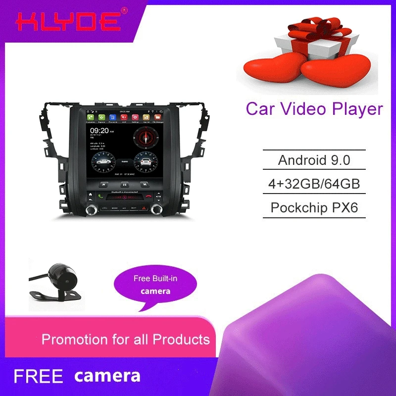 KD 12131 Klyde автомобильное радио android hexa core автомобильный dvd видеоплеер для Alphard 2016 2020