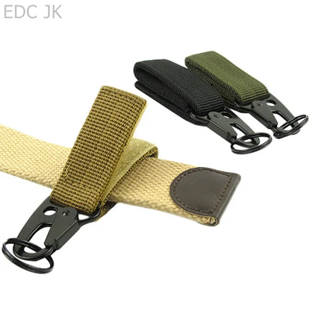 -Пряжки в Военном Стиле на открытом воздухе передачи ремешках Молл нейлон крюк
