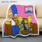 Флисовое одеяло с забавным мультяшным 3D-принтом для кровати, толстое одеяло, модное покрывало, шерпа, одеяло для взрослых и детей 02