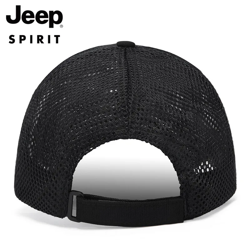 Jeep2021 latest summer mesh breathable hat outdoor sports hat quick-drying hat