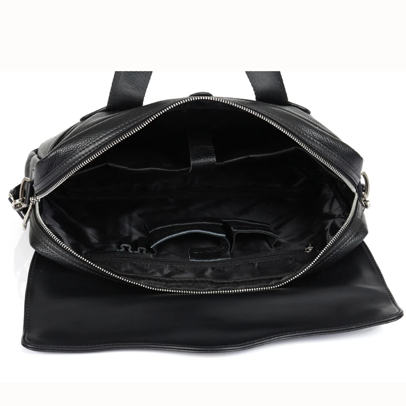 Vintage Genuine Leather Bag Men Briefcase Laptop Bolsas Brand Handbags Shoulder Bags Business Leather Sac Men Travel Bags
