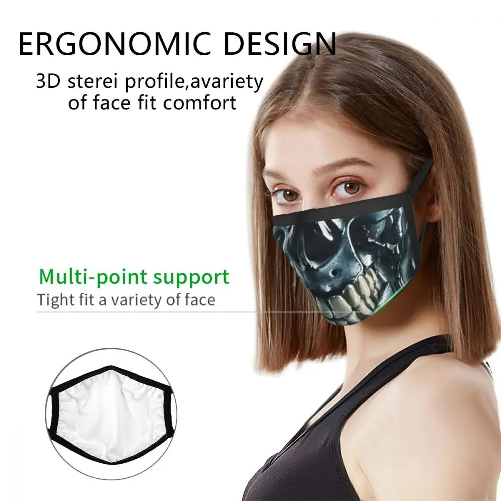 Маска для лица Terminator Genesis шарф Mascarilla Mascarar маска взрослых моющаяся