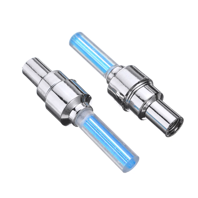 4 шт. Автомобиль Мотоцикл велосипед синий светодиодный вспышкой для колес Кепки