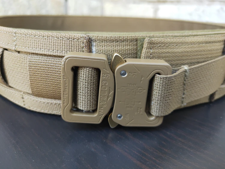 Оригинальный импортный тактический мягкий поясной чехол с металлической