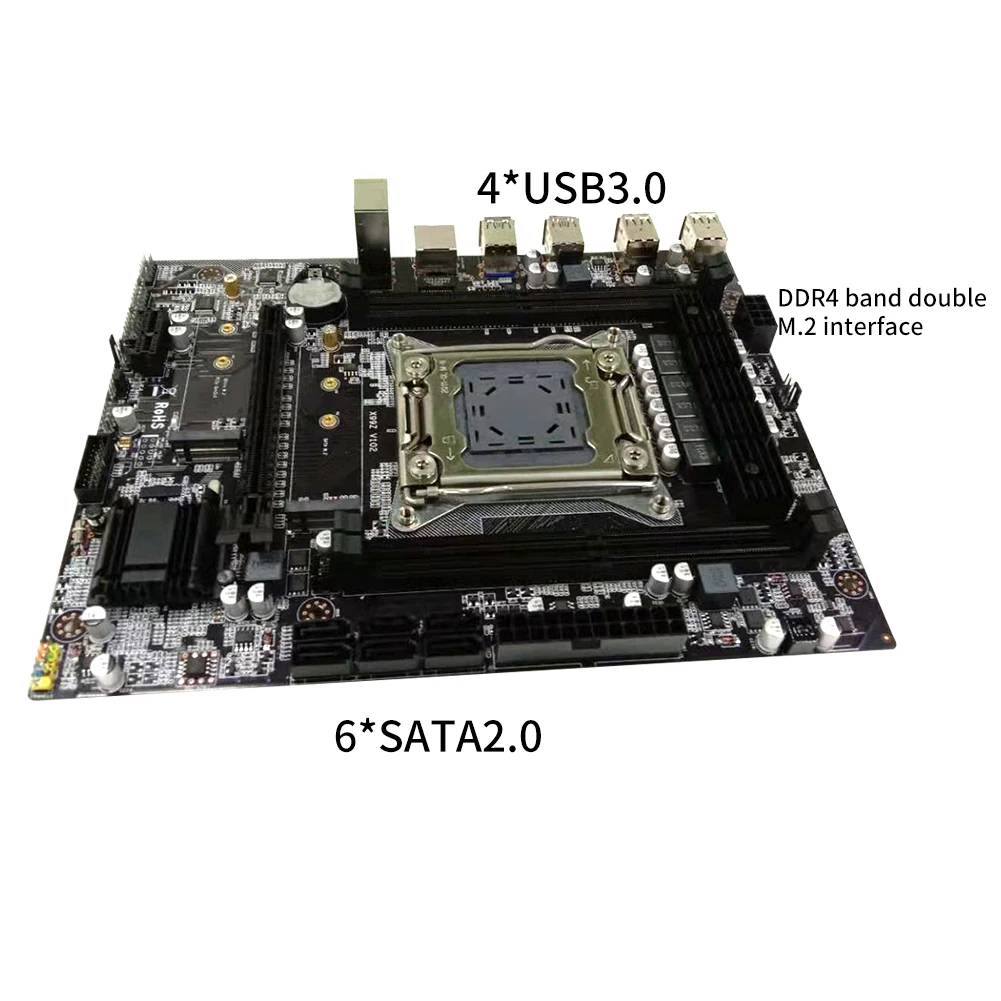 LGA2011-3 материнская плата DDR4 памяти 64 Гб Память X99 LGA 2011 3 V102-2011-3 Pin Pcb cpu | Компьютеры и