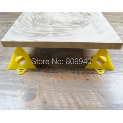 10 шт. желтые подставки для краски деревообработки Пирамида инструмент