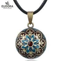 eudora unique original harmony ball pendant pregnancy chime ball enamel craft necklace wishing balls 2019 jewelry gift b331 2
