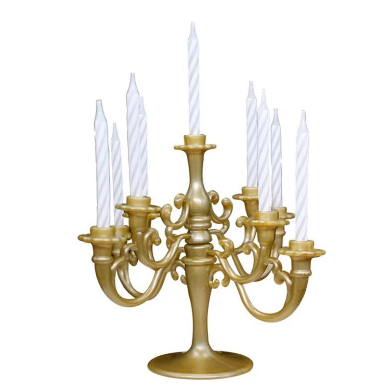 1 комплект яркий подсвечник свеча торт Топпер Днем Рождения Детские Для