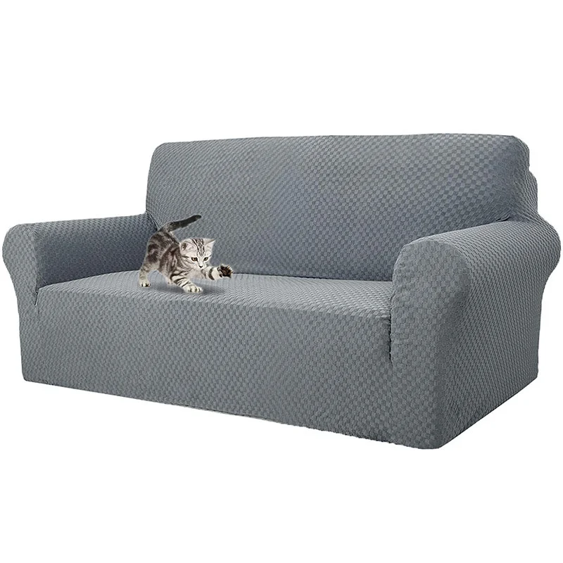 

Elastic Cover for Sofa Protection Living Room Sectional Elasticated Sofa Covers Slipcovers 3 Seater Couch Stretch Slipcover