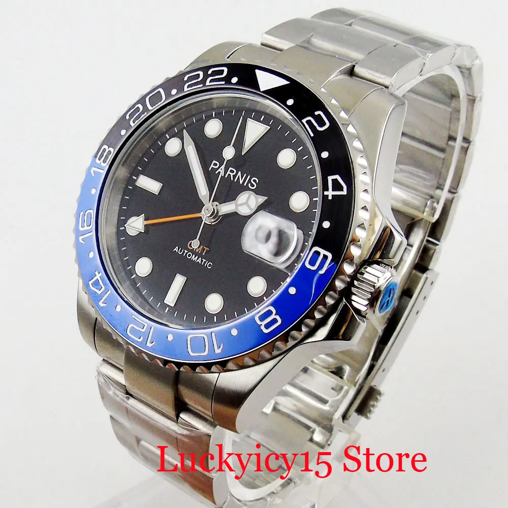 

Мужские наручные часы с сапфировым стеклом, 40 мм