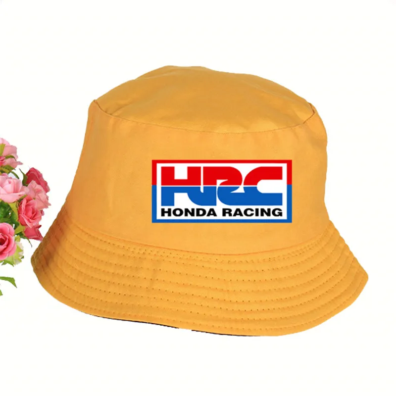 Панама HRC для мужчин и женщин шляпа с логотипом гоночного автомобиля Honda