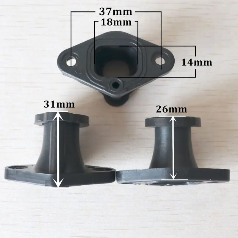 Впускной коллектор для бензопилы 3 шт./лот 2500 багажник 25CC китайские Zenoah Komatsu G2500