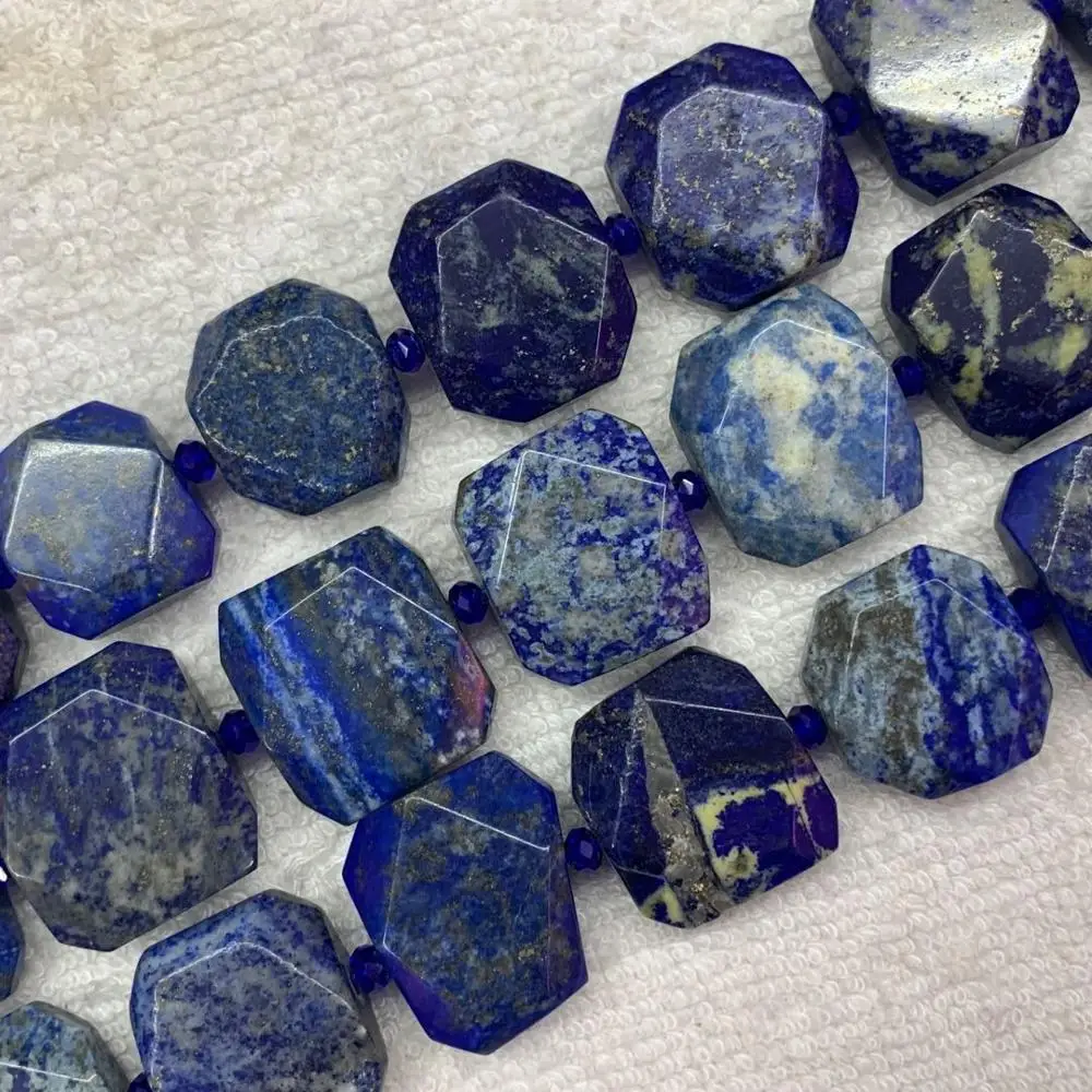 

natural lapis lazuli stone beads natural gemstone beads DIY loose beads for jewelry making strand 15" wholesale !