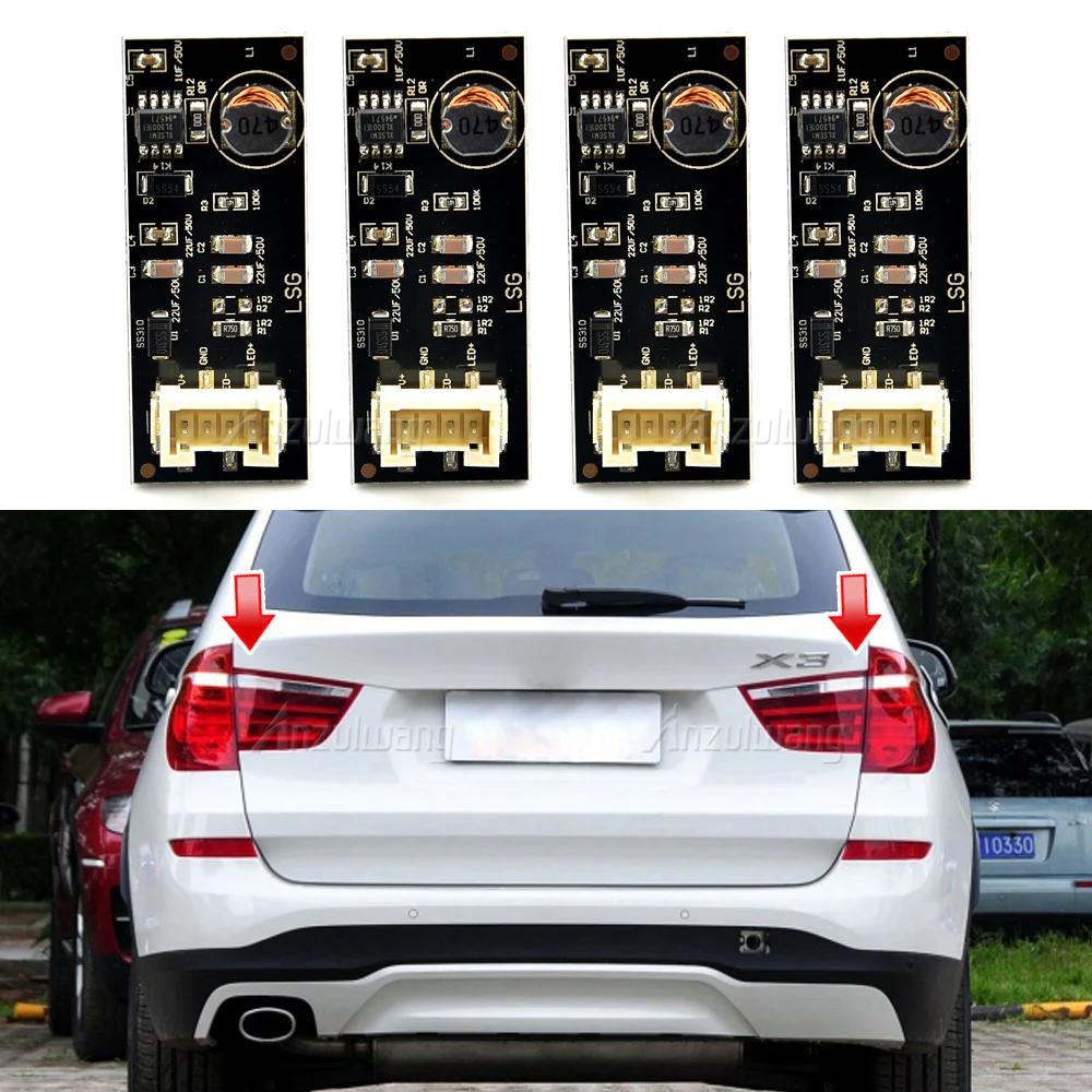 

New Rear Driver F25 b003809.2 LED light Repair Led025 3W 63217217314 Replacement Board Tail Light For X3 Sport 02CBA1101ABK Chip